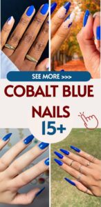 Best 15+ cobalt blue nails you must try this year