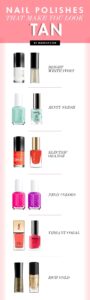Best 11+ nail colors that make you look tan you must try this year