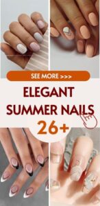 Best 26+ elegant summer nails you must try this year