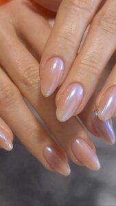 Best 16+ nude chrome nails you must try this year