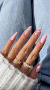 Best 11+ baby pink nails design you must try this year