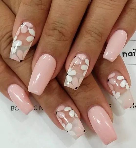 Best 23+ acrylic nails spring you must try this year