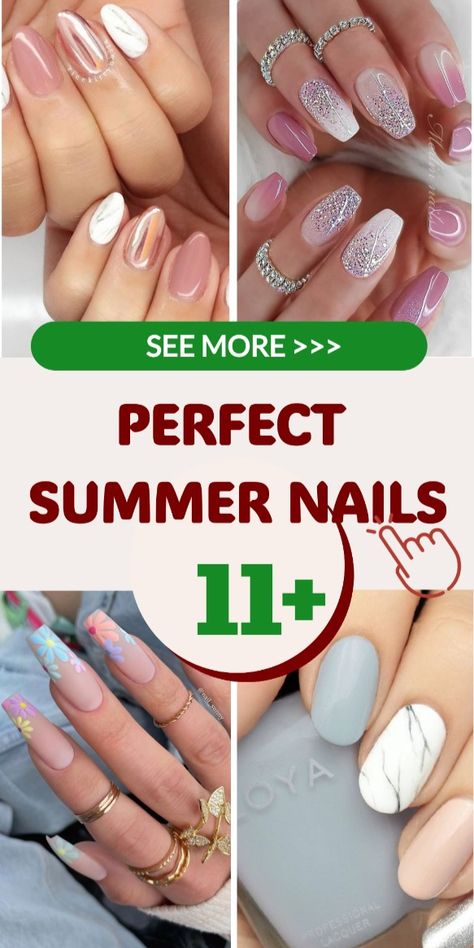 Best 11+ perfect summer nails you must try this year