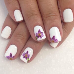 Best 19+ orchid nails you must try this year