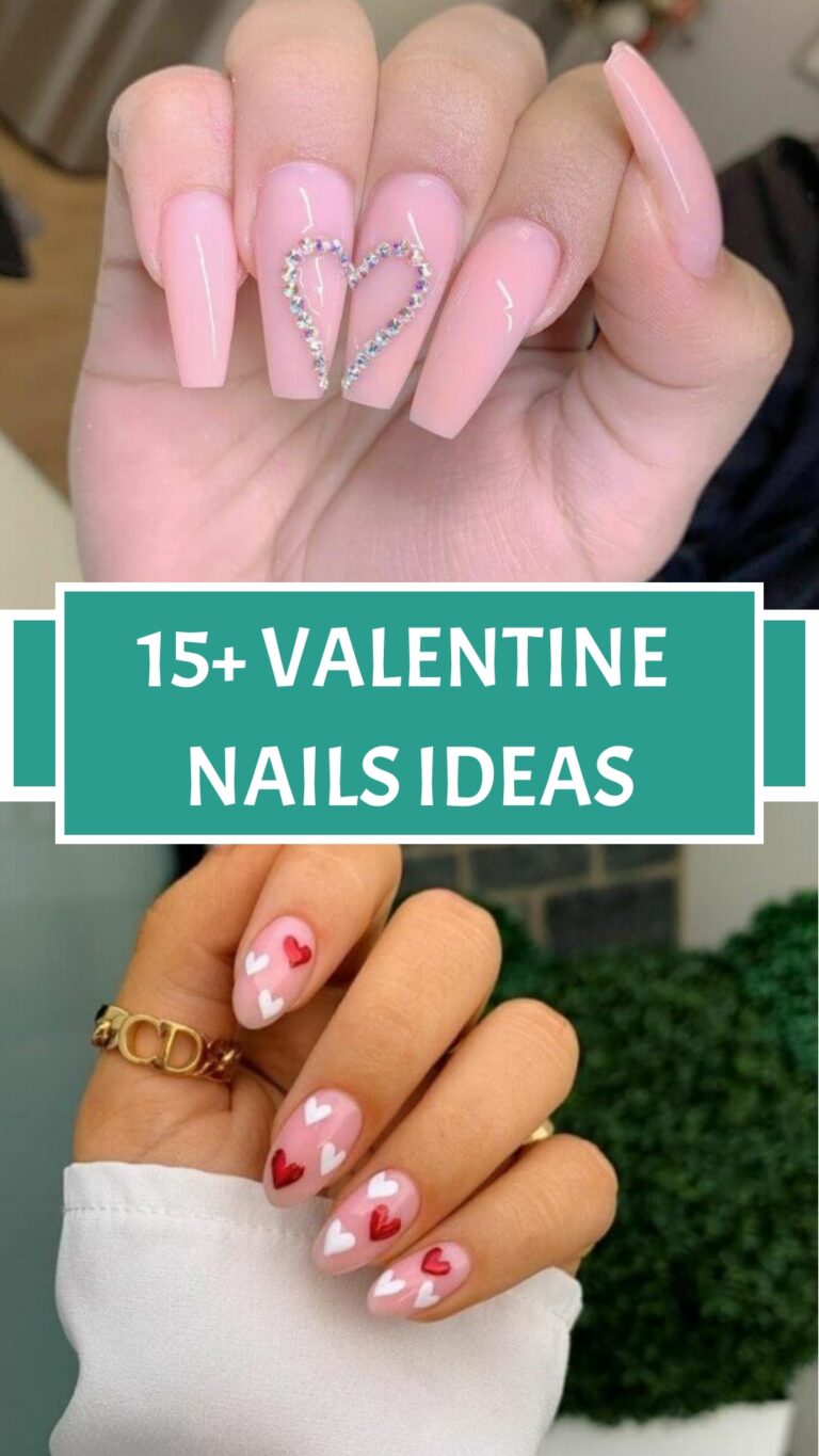 15 Eye-Catching Valentine Nails You’re Crushing On
