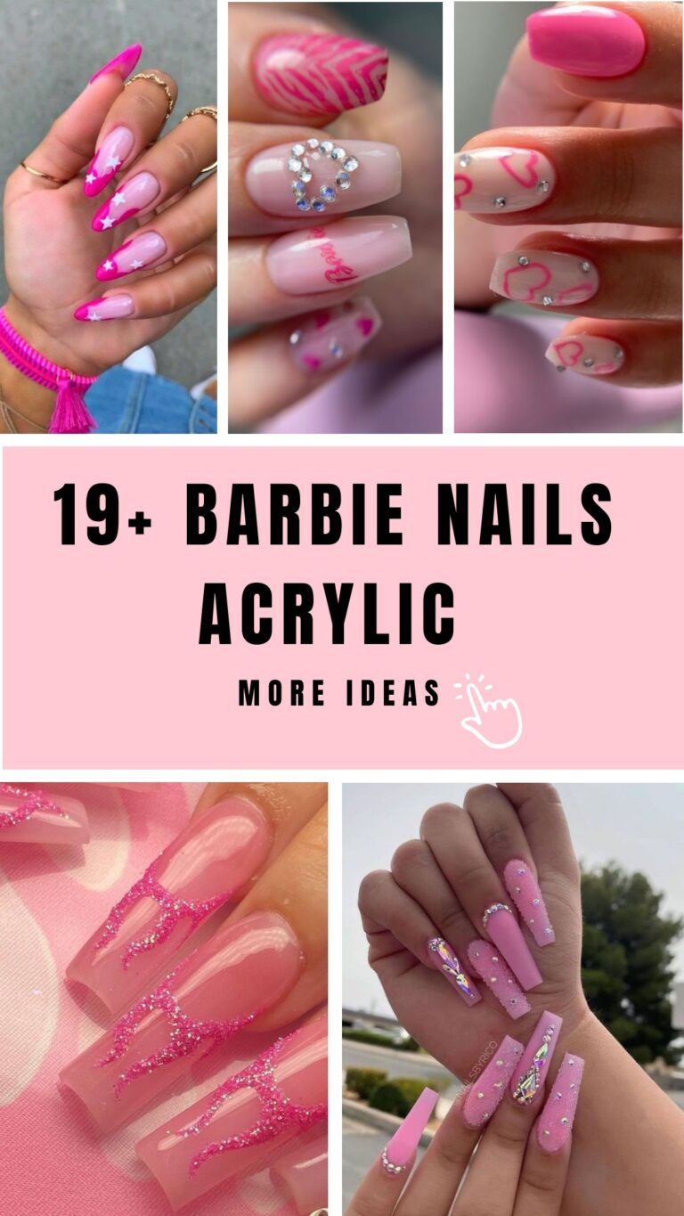 19 Fabulous Barbie Nails Design Ideas for Your Perfect Manicure