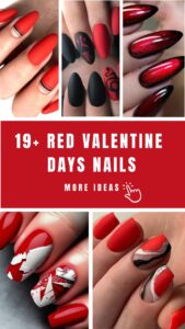 19 Ravishing Red Nail Design Ideas