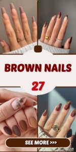 27+ Brown Nails That Are Anything But Basic