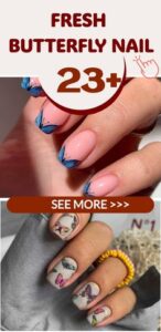23+ Fresh Butterfly Nail Designs You’ll Adore