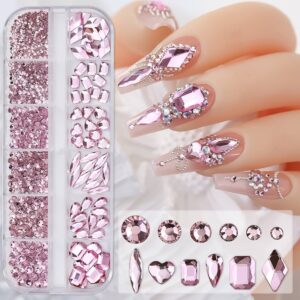 Best 11+ pink gem nails you must try this year