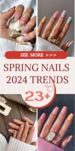 23+ Cute Spring Nails Trendy for 2026