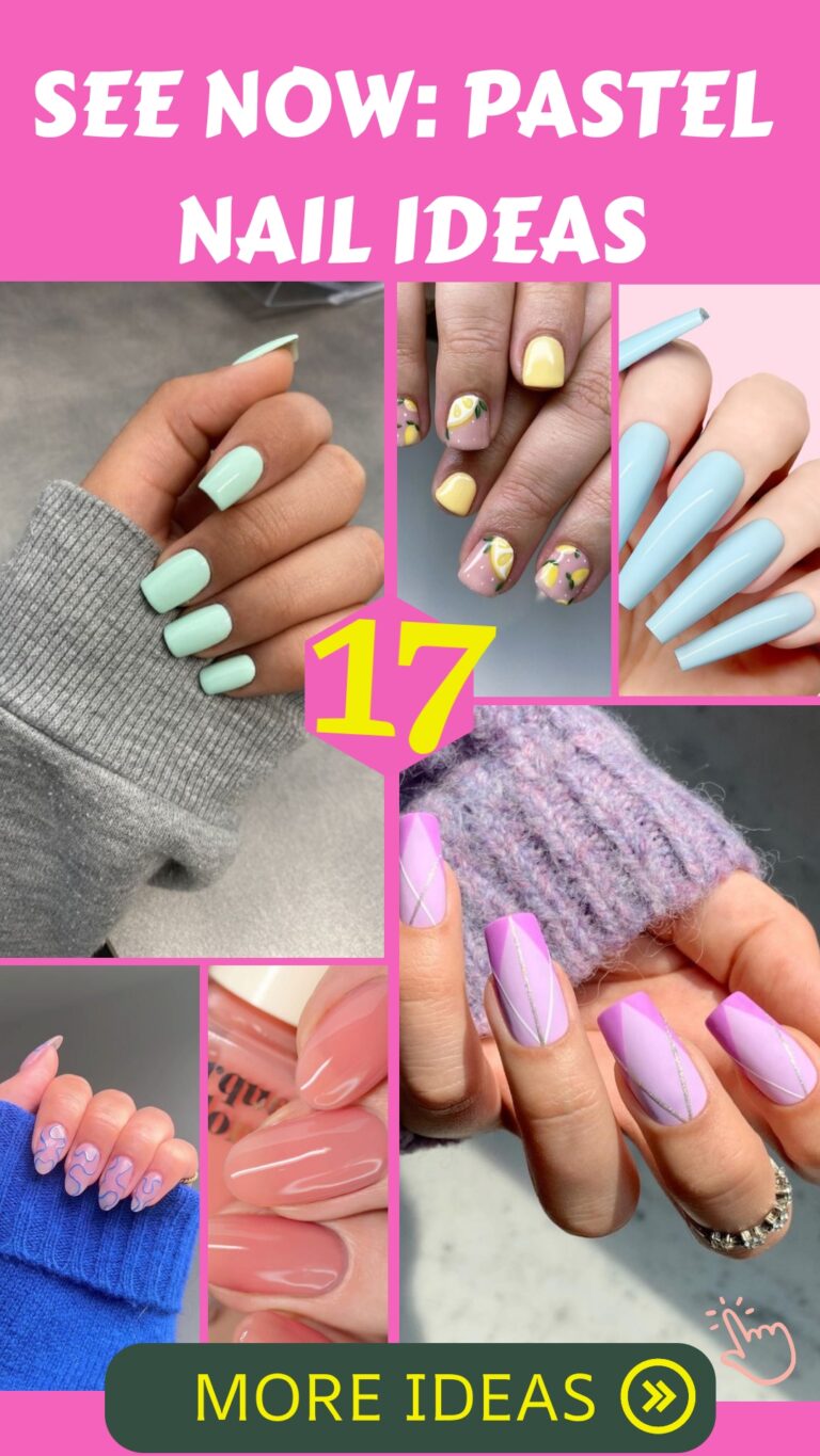 21 Dreamy Pastel Nail Ideas for a Whimsical Look