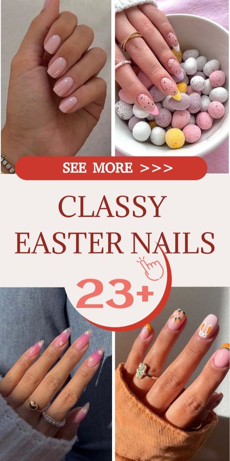 23+ Perfect Easter Nails That Are Classy & Cute