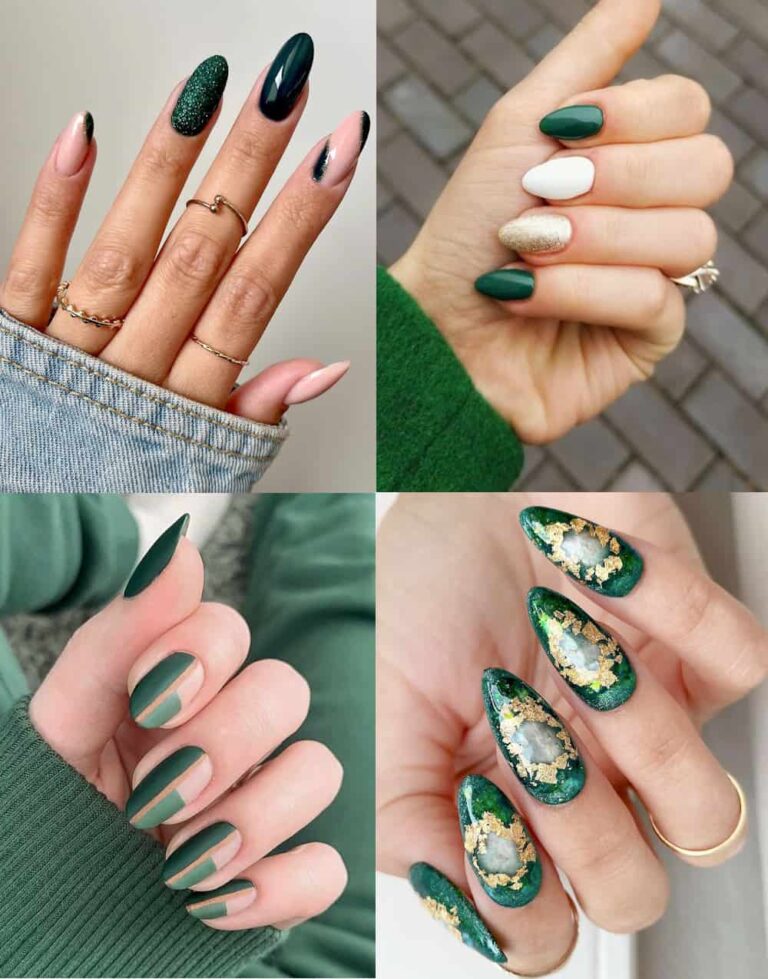 28+ Gorgeous Emerald Green Nails You’ll Want To Copy