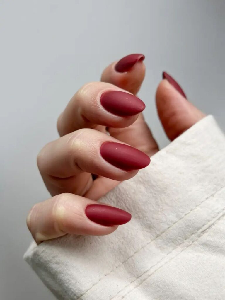 19 Stunning Matte Nail Colors for Winter 2025-2026