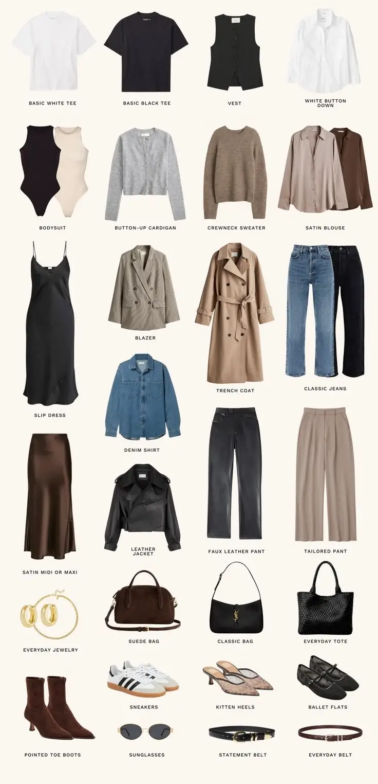 Fall Capsule Wardrobe 2025: Timeless Fall Outfits You’ll Love